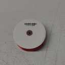 1-1/2" Wide x 100 Yards Single Face Polyester Satin Ribbon, Red Satin Ribbon for Crafts, Gift, Hair Bows, Wedding Party Decoration, Bow Making & Other Projects (Red)