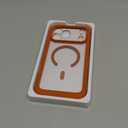 Miracase for iPhone 17 Pro Max Case 6.9" Full-Body Phone Case with Built-in Glass Screen Protector& Full Camera Protector,[Magnetic with MagSafe] Drop Proof 17 ProMax Cover, Orange