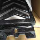 Lower Front Chin Spoiler Black Air Dam Fairing Cover for Harley Softail Street Bob Breakout Fat Bob 2018-2024 (Black)