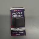 Pickleball Paddle Eraser, Carbon Fiber Pickle Ball Racket Cleaner, Fast & Easy Rubber Bar to Remove Ball Residue, Dirt, & Minor Scrapes/Scratches