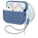 ESR for AirPods Pro 3 Case, Compatible with AirPods Pro 3rd Generation Case (2025), Compatible with MagSafe, Full Drop Protection Cover with Lanyard, Dark Blue