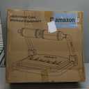 DERACY Sit Up Exercise Equipment, Adjustable Ab Machine, Multi-Functional Sit Up Machine, Ab Workout Equipment, Ab Trainer Machine for Women Men (RED)