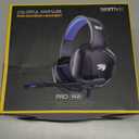 Gaming Headset with Microphone for Pc, Xbox One Series X/s, Ps4, Ps5, Switch, Stereo Wired Noise Cancelling Over-Ear Headphones with Mic, RGB, for Computer, Laptop, Mac, Nintendo (Blue)