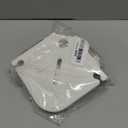 BRAINWAVZ Drill Free Tilted Corner Wall Mount Small Shelf for Baby Monitors, Home Security Cameras & More, Strong VHB Adhesive with Screw in Option, Easy to Install, No Mess