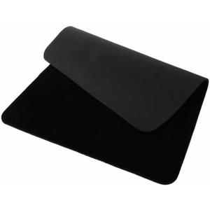 Professional Card Mat Poker Pad Magic Props, Close-up Pad with Thicked Exquisite Velvet Surface (Black 16.5 * 12.5 inch)