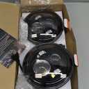 1 Pair 7 inch LED Headlights Round, H6024 High Low Sealed Beam, Compatible With Jeep Wrangler TJ JK CJ Hummer H1 H2, Black