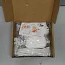 30FT Power Adapter Designed for eufy Security SoloCam S220/S340/S4/E30/E42, eufyCam S330/S3 Pro and eufy Security Indoor Cam S350/E30, Charger and Extension Cable Provide Continuous Charging - White