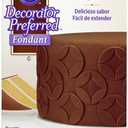 Pack Of 2 Wilton Decorator Preferred Chocolate Fondant, Soft, Ready-to-Use Fondant Icing for Cake Decorating, Flowers & Edible Accents. 23.9 oz, Brown