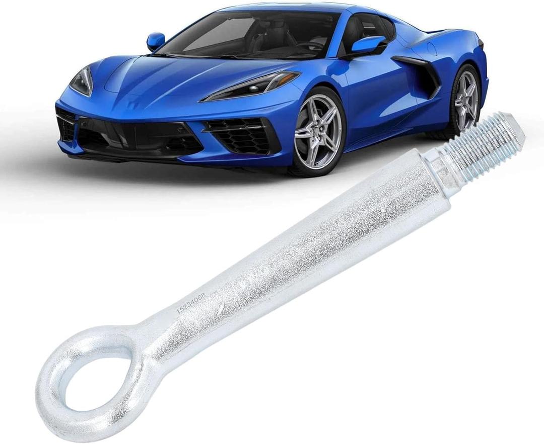 Tow Hook for C7 2014-2019, C8 2020-2024, XLR 2006-2009, 15234068 Trailer Tow Hook for Cars, Forged Steel Towing Eye Hook, Front Rear Bumper Guard Auto Trailer Ring