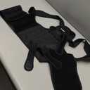 Fit Geno Back Brace Posture Corrector for Women and Men, Shoulder Straightener, Adjustable Full Back Support, Upper and Lower Back Pain Relief - Scoliosis, Hunchback, Hump, Thoracic, Spine Corrector (Medium/Large (Waist 33"-40"), Black)