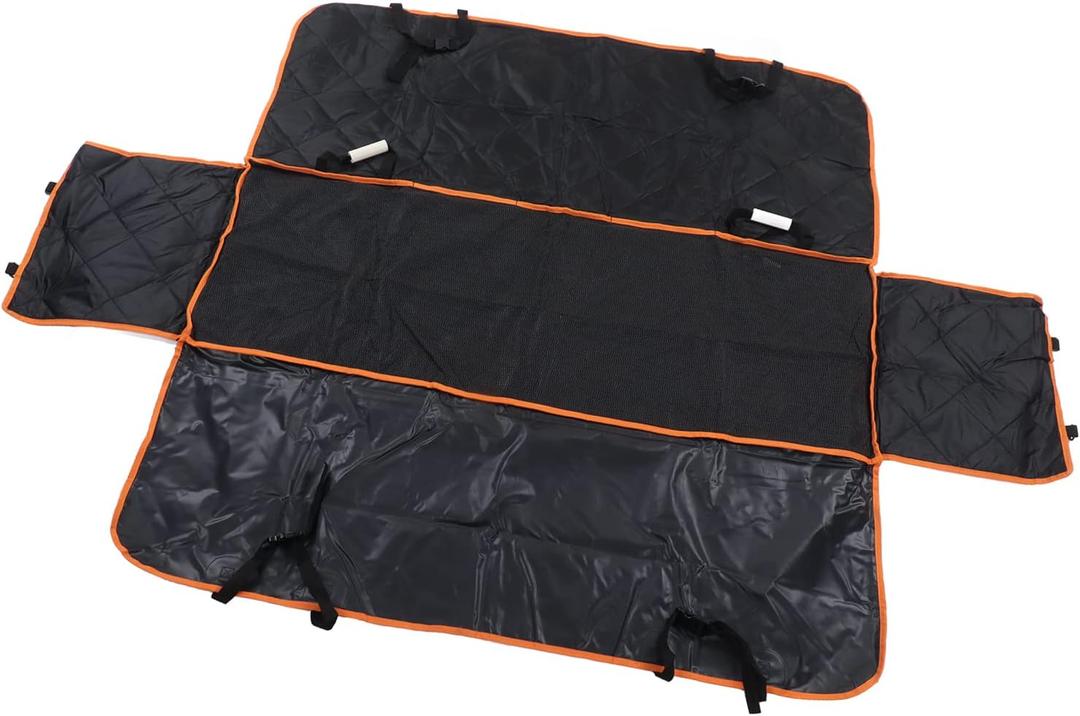 Waterproof Oxford Cloth Dog Car Mat Prevents Slipping and Keeps The Car Clean, Waterproof Dog Car Hitch Mattress Back Seat Pet Dog Cover for Trucks