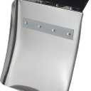 Stainless Steel Quarter Fender Set (24"x24"),Semi Truck,in pair. With mounting tube.