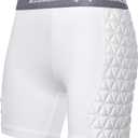 COOLOMG Women's Softball Sliding Shorts with Elite Padded Compression Slider Short for Baseball Football Lacrosse Cricket, Size: Small