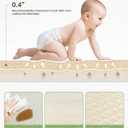 BG-BABYGO Baby Play Mat, Foldable&Waterproof Baby Play Mat for Floor, Reversible Foam Playmats for Babies Boy and Toddlers Infants, Edge Reinforcement Crawling Mat for Indoor&Outdoor&Travel(50*77*0.4)