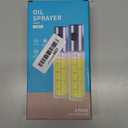 Oil Sprayer for Cooking, 2 Pack Upgraded Olive Oil Spray Bottle Mister Refillable with Scale Air Fryer Accessories for Kitchen, Salad, Baking, BBQ, Frying