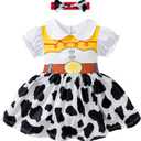 LATOBREATH Little Baby Girl Princess Dress Fancy Party Outfit Birthday Clothes, 9-12 Months 