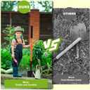 Small Shovel 43.3Inch Durable Metal Shovel for Digging Small Spade Shovel Garden Shovel for Gardening Digging Camping Farming and Outdoors, Orange