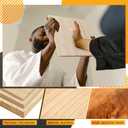 Geetery Wood Breaking Board Martial Arts Taekwondo Karate Breaking Boards for Adults Boxing Equipment