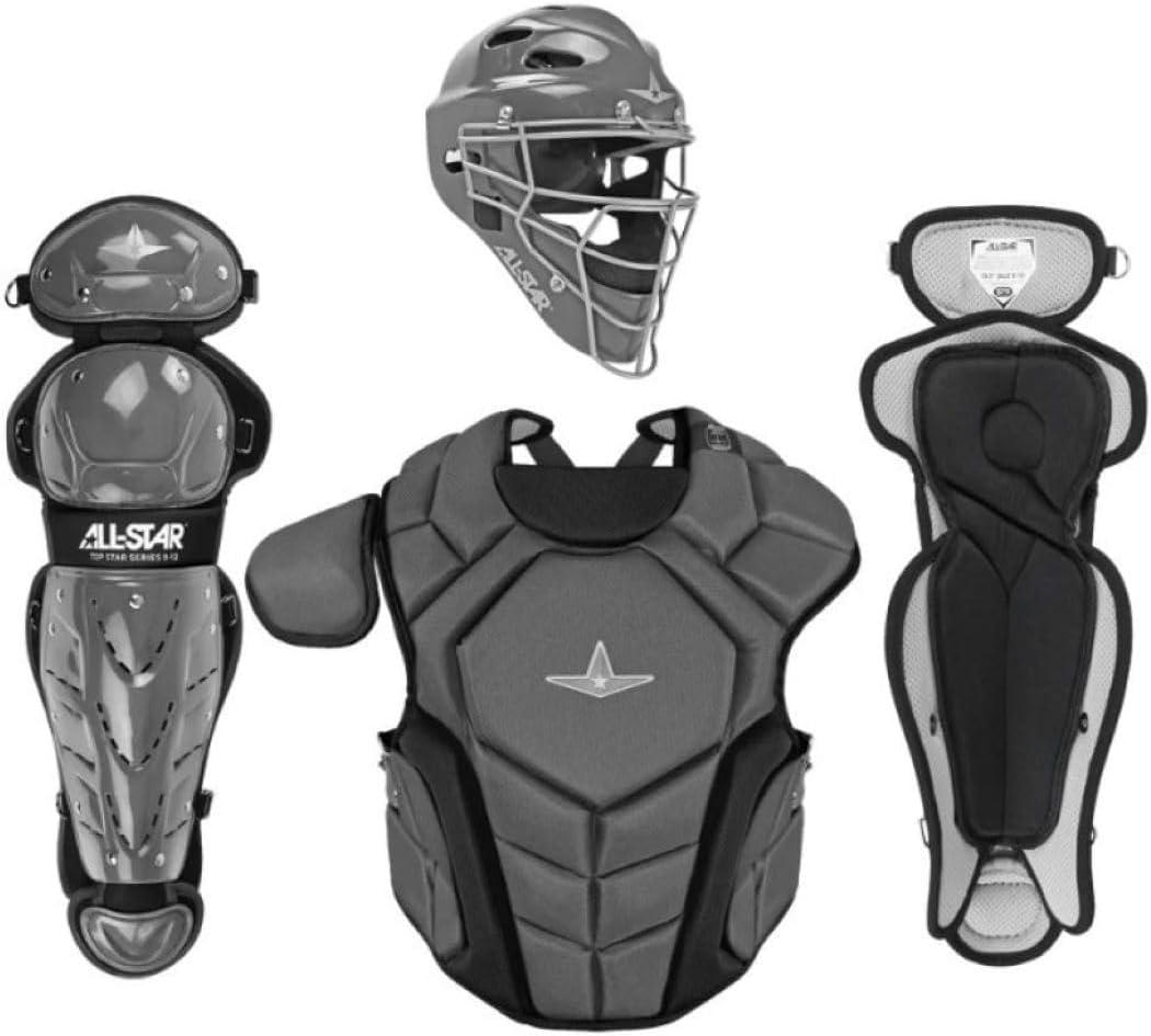 All-Star Top Star Youth 9-12 Baseball Catcher's Package (GRAPHITE)