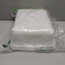 13 Liters Food Grade Dish Tubs with Lids, Restaurant Bus Tub Boxes Set of 3, White