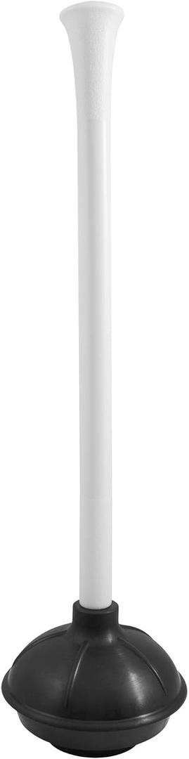 Plumb Craft Maximum Power Toilet Plunger, Black/White (7506810)