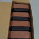 Bed Risers and Furniture Risers, Heavy Duty Adjustable Lifting Blocks for Couches, Desks, and Chairs, Elevates 1.5 Inches, Holds up to 4000 lbs (Brown)