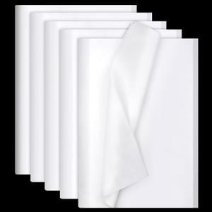 Phinus 140 Sheets White Tissue Paper, 14 x 20 Inches Tissue Paper Bulk, Wrapping Tissue Papers for Weddings Birthday DIY Project Arts Craft Decor