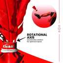 Kickit | The Original Birdie Soccer Trainer | Play Outdoors, Indoors or Backyard, Beach or Tailgate, All Ages Fun & Travel Friendly (Purple)