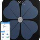 Vitafit Smart Body Fat Weight Scale for Body Composition Monitors, Weighing Professional Since 2001, Digital Wireless Bathroom Scale for BMI Fat Water Muscle with App,400lb, Black (ITO)