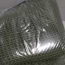 RESARE Christmas Waffle Bath Mat for Bathroom, Super Absorbent Bathroom Rugs Non Slip Machine Washable, Ultra Soft Quick Dry Boho Bath Rugs with Tassels for Floor, Bordered Design, 24"x36" Green