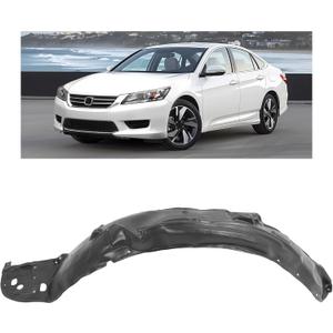 HECASA Front Inner Fender Liner Compatible with 2013-2015 Honda Accord Sedan Replacement for 74150T2AA00 HO1248150, Splash Shield Guard Left Driver Side