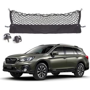 Envelope Style Trunk Cargo Net Compatible with Subaru Outback New 2025 2024 2023 2022 2021 2020 2019 2018 2017 2016-2000 Car Rear Tailgate Netting