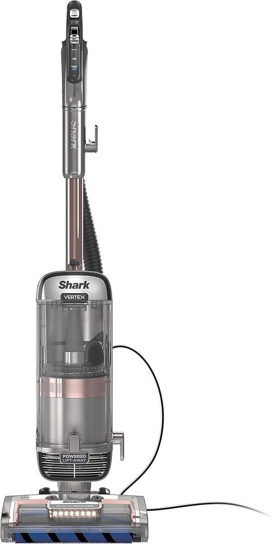 Shark Vertex Lift-Away Vacuum, DuoClean PowerFins, Silver/Rose Gold, AZ2002
DuoClean & PowerFins, LED Lights, No Hair Wrap, Large Dust Cup Capacity, Pet Crevice Tool, Dusting Brush​