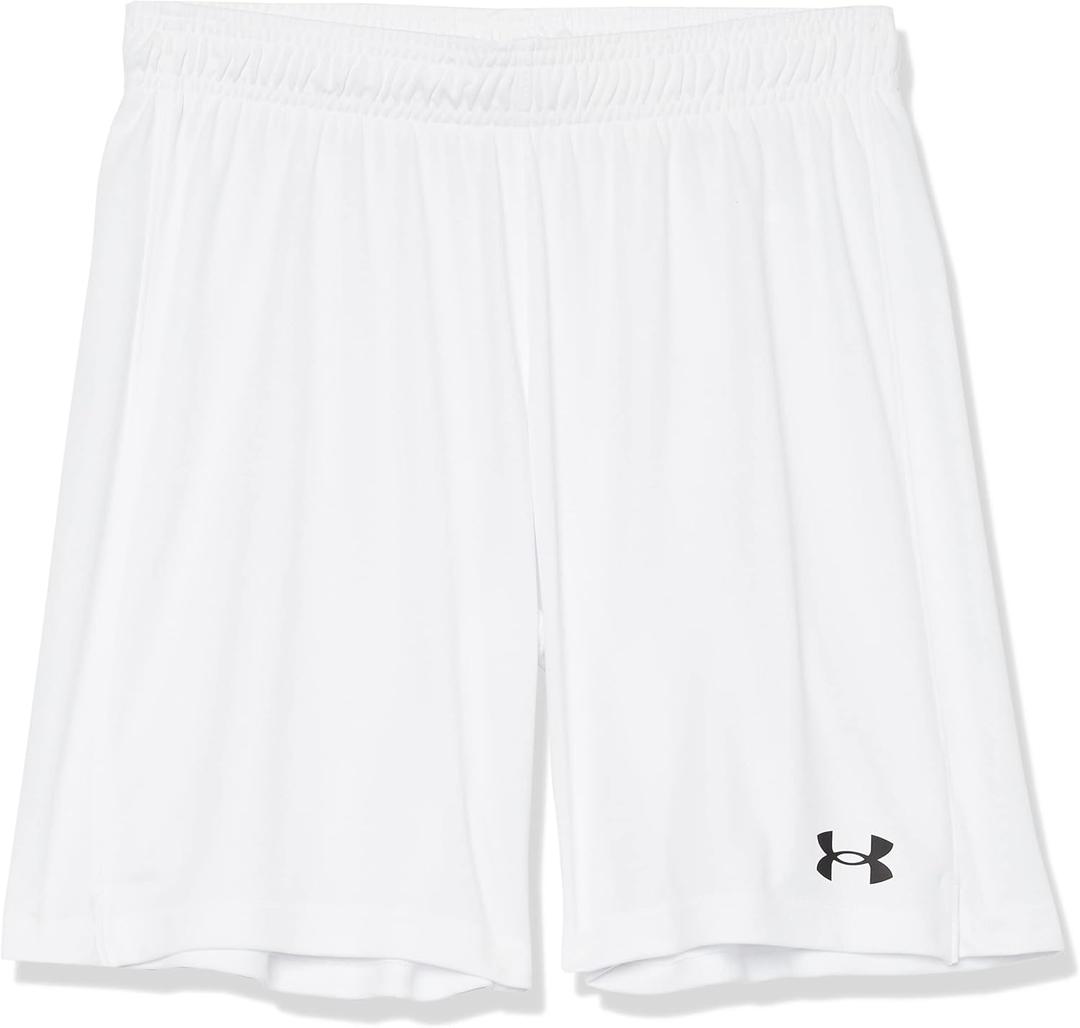 Under Armour Boys' Golazo 3.0 Shorts (Large, White (100)/White)