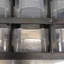 Storage Bin with Drawers - 41-Drawer Plastic Tool Organizer - Hardware or Craft Cabinet for Storing Beads, Toys, or Nuts and Bolts by Stalwart (Black)