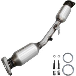 JT Exhaust Catalytic Converter Compatible with Nissan Versa 2007-2012 1.8L / 2009-2010 Nissan Versa 1.6L (Standard EPA Grade)