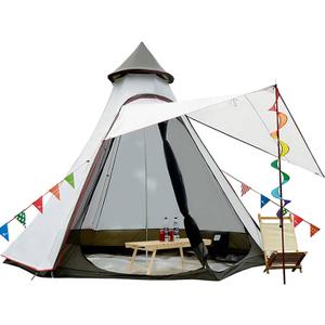 12'x10'x8'Dome Camping Tent 5-6 Person 4 Season Double Layers Waterproof Anti-UV Windproof Tents Family Outdoor Camping Tent | Double Layers, Waterproof, Anti-UV, Windproof, Family, Outdoor