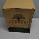 Perfnique Kitchen Compost Bin, 1.3 Gallon Countertop Compost Bin with Lid, Indoor Compost Bucket Includes Inner Bucket Liner and Carbon Filter, Small Compost Bin with Trash Bags (with Bags, Grey) (Gray)