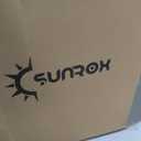 SUNROX DryFast Foam Outdoor Patio Chair Cushions with DryMesh Drainage, All-Weather FadeShield Water Resistant Patio Furniture Cushions 24"x24"x4", 4 Pack Heather Indigo