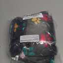 Luciphia 1 Pack 3 Blankets Fluffy Premium Fleece Pet Blanket Flannel Paw Bone Printed Throw for Dog Cat(Medium 30"x20", Grey)