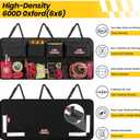 Backseat Hanging Organizer, with 8 Large Storage Bag