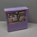 Sorbus 11 Inch Fabric Storage Cubes - Sturdy Collapsible Bins With Handle - 6 Foldable Baskets for Organizing Clothes, Toys, Books - Multi Colored Storage Baskets for Shelves, Kids Room, Closets