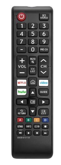 Universal Remote for All Samsung TV Remote, Replacement Compatible for All Samsung Smart TV, LED, LCD, HDTV, 3D, Series TV