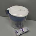 PUR 11-Cup Water Pitcher, 1 Genuine PUR Filter, Cleaner, Great-tasting Water, Dishwasher Safe, Powerful Filtration, Filter Change Light Indicator, LockFit Cap Design - White