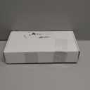 AmazingSpark 24 Set Small Gift Bags for Christmas with Handles Red and Gold Gift Bags Christmas Bow with Bells Bulk Kraft Foil Xmas Tree Holiday Party Favor Supplies 8.26" x 5.9" x 3.1"