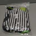 IBTOM CASTLE Kids Girl Halloween Costume Short Sleeve Ruffle Tulle Tutu Dress Fairy Fancy Dress up Festival Suit (11-12 Years, Black&striped)