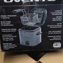 OVENTE Electric Deep Fryer, 1.5L Capacity, 800W, Silver FDM1501BR
Adjustable Temperature, Viewing Window Lid, Removable Frying Basket & Cool-Touch Handles, Stainless Steel Countertop Fryer