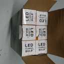 E12 LED Bulb 25W Equivalent Frosted Candelabra Light Bulbs Sofe White 3000K 2W Dimmable Chandelier Light Bulbs Decoration B11 Candle LED Bulbs,6 Pack