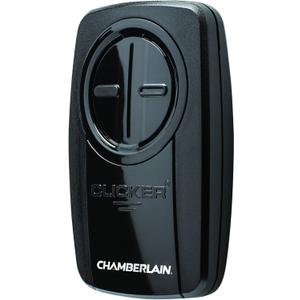 Chamberlain KLIK5U-BK2 Garage Door Opener, Universal Remote Control, Black - Quantity 1