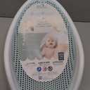 Angelcare Baby Bath Support (Gray) Bundle with Bath Rinser | Soft Touch Newborn Bath Seat, Tear-Free Rinsing, Baby Bath Essentials